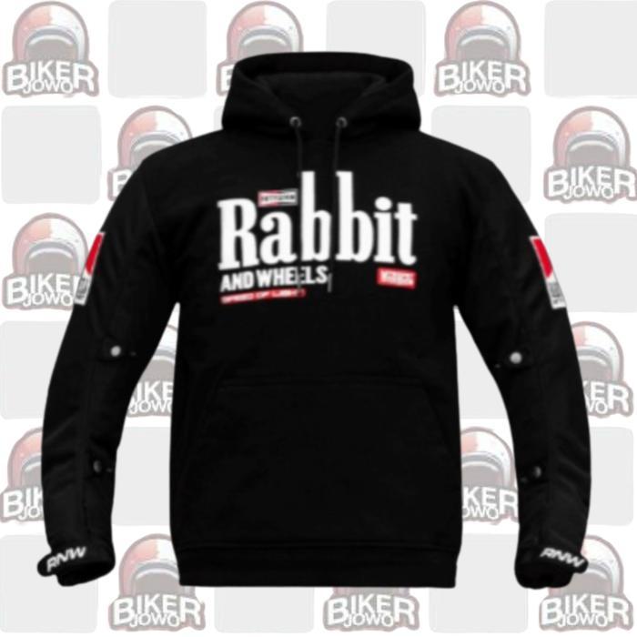 Hoodie Motor Rabbit And Wheels Bikers Jacket Hits Strike Trend Jamper