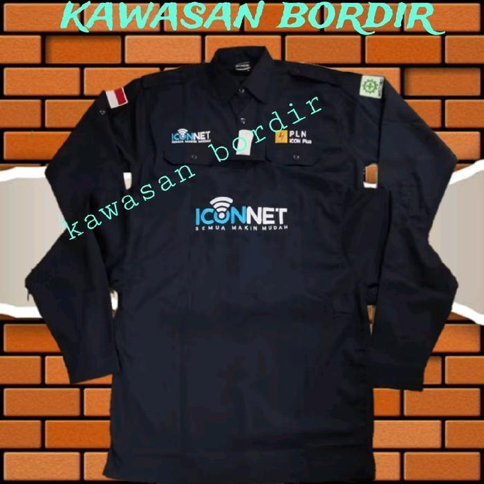Bisa Grab Terbaru Kemeja Pln Icon Plus Seragam Pln Icon Plus Baju Pln Icon Plus Kemeja Iconnet Baju