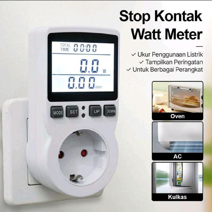 Energy Power Meter / Watt Meter - Mengukur Pemakaian Listrik
