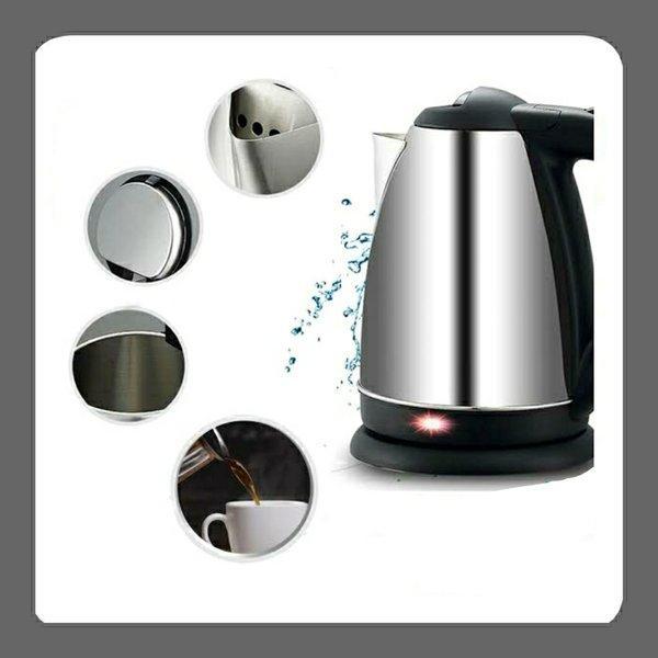Teko Listrik 2L / Teko Pemanas Air Elektrik Stainless / Pemanas Air / Kettle Pemanas Air / Teko