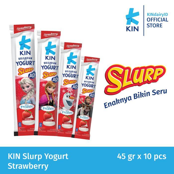 p410- Kin Yogurt Slurp Strawberry 45 G