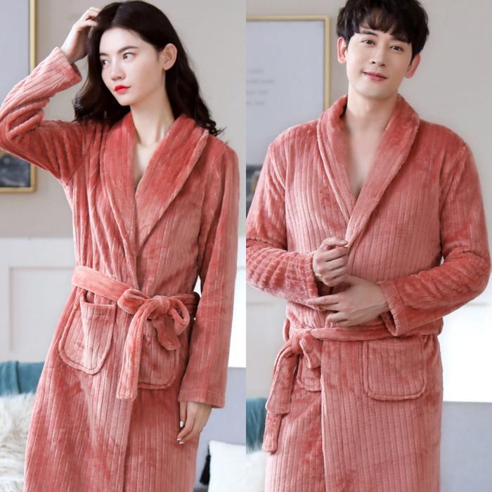fvxy- Kimono Handuk / Jubah Handuk / Baju Handuk Kimono Dress Bathrobe Couple Dewasa Pria