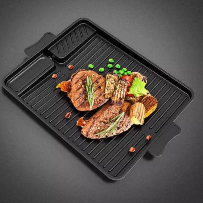 Alat Panggang Barbeque Anti Lengket Alat Panggang Daging Ala Korea Panggangan Ayam Dan Ikan Pemangga