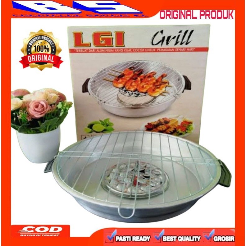 HAPPY GRILL / LGI GRIL PEMANGGAN BBQ SOSIS PANGGANGAN PUTAR