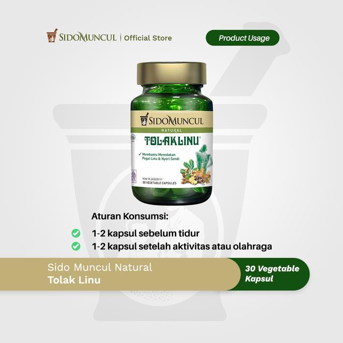 Mobifit- Sido Muncul Natural Tolak Linu Capsule Herbal Untuk Pegal Linu Nyeri Sendi