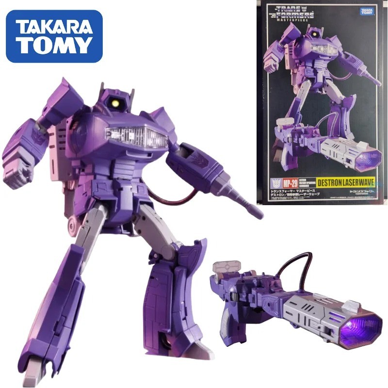 Takara Tomy Mp-29 Transformers Shockwave Mp29 Master First Edition Defense Staff Shock Wave Spot