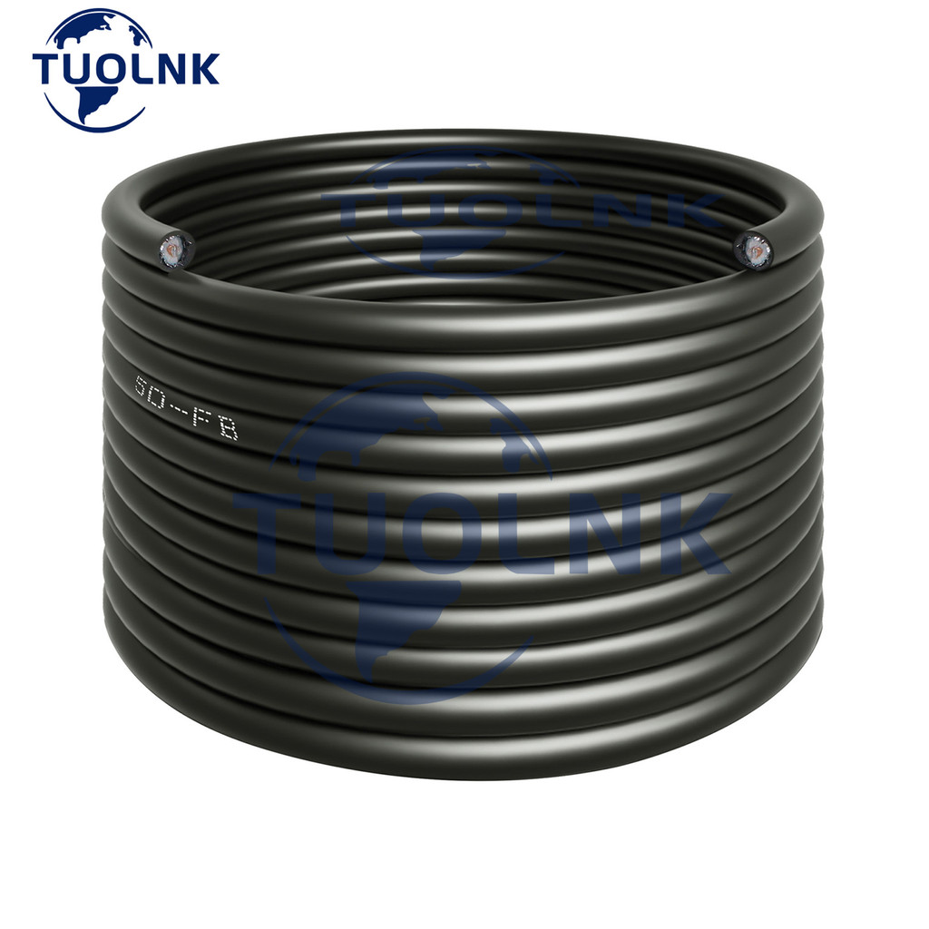5D-FB Coax Cable Low Loss 50 Ohm  5D FB Coaxial Cable Jumper Wire