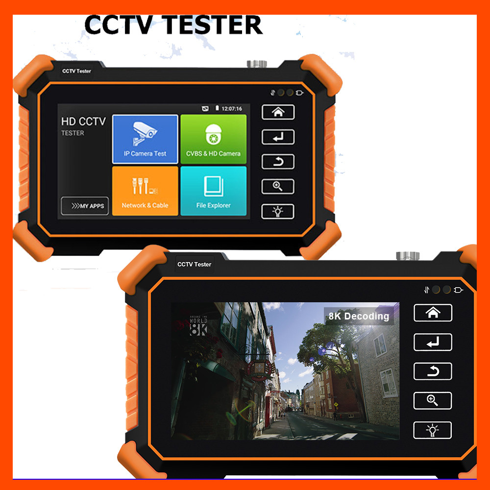 8K CCTV IPC Tester IPC1910 8MP AHD CVI TVI IP Camera Tester CCTV