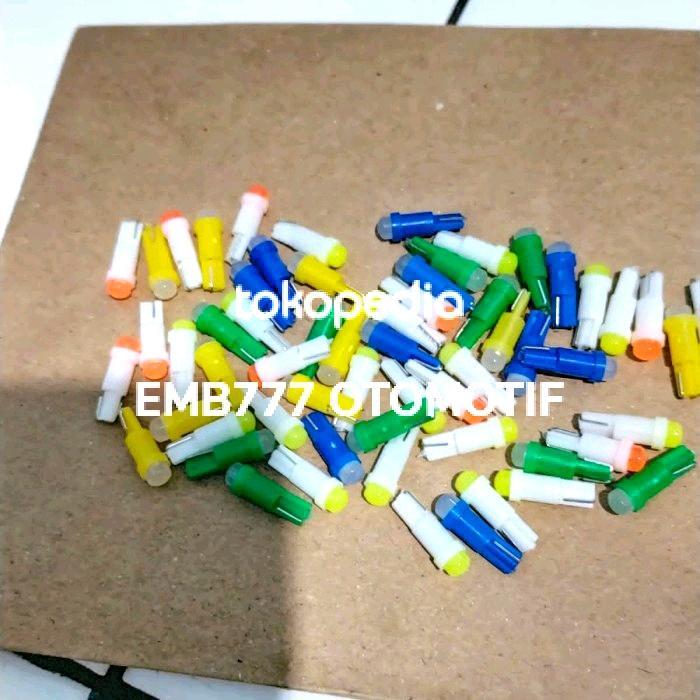 Baru Bohlam Lampu T5 Putih Soket T5 Dasboard Panel Ac Speedometer Avanza Ori Berquality