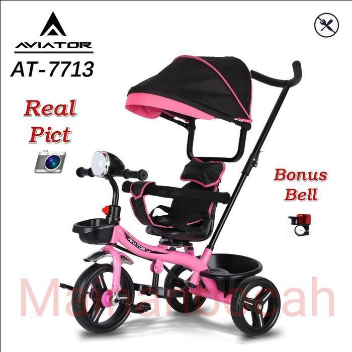 ecdc- Sepeda Roda Tiga Aviator 7713 Sepeda Roda Tiga Anak Aviator 7713