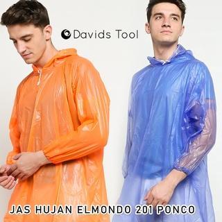 ASLI Jas Hujan Dewasa Ponco Batman Jaz Ujan Murah Transparan Raincoat Terusan Elmondo Ceria 201
