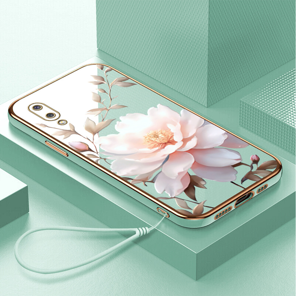 Compitable With Samsung Galaxy A02 M02 Case A6 2901 DD POP Tali Gantungan Cassing