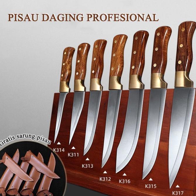ADA Pisau Daging Super Tajam Pisau Set Dapur Pisau Daging Pisau SuperTajam