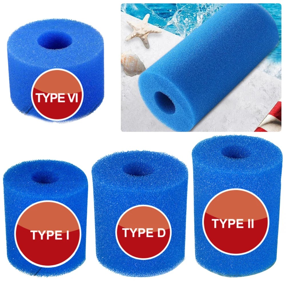 Pool Pump Swimming Pool Filter Foam PoolCleaner Foam Reusable Washable Cleaner PoolFilter Sponge