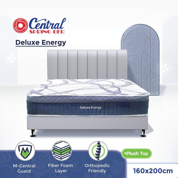 Central Spring Bed Springbed Central Grand Deluxe 160 x 200 Full Set - FULL SET ABU