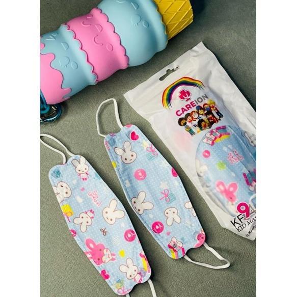 Masker Anak Kf94 Careion Isi 10Pcs Kf94 Kids Mask 4Ply Cowok Cewek Kf94 Utama