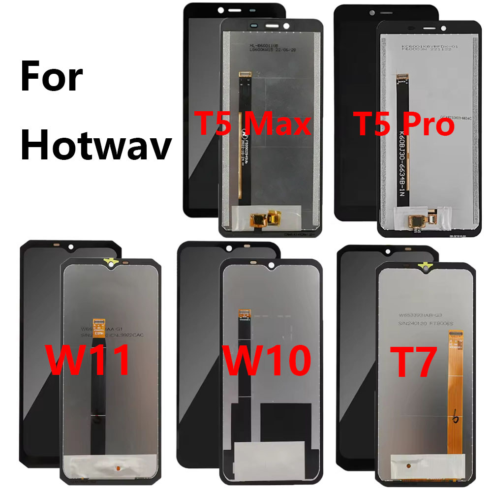 New LCD Screen Digitizer For Hotwav T5 Max T5 Pro T7 T7 S T7 Pro W10 W10 Pro W11 Replacement