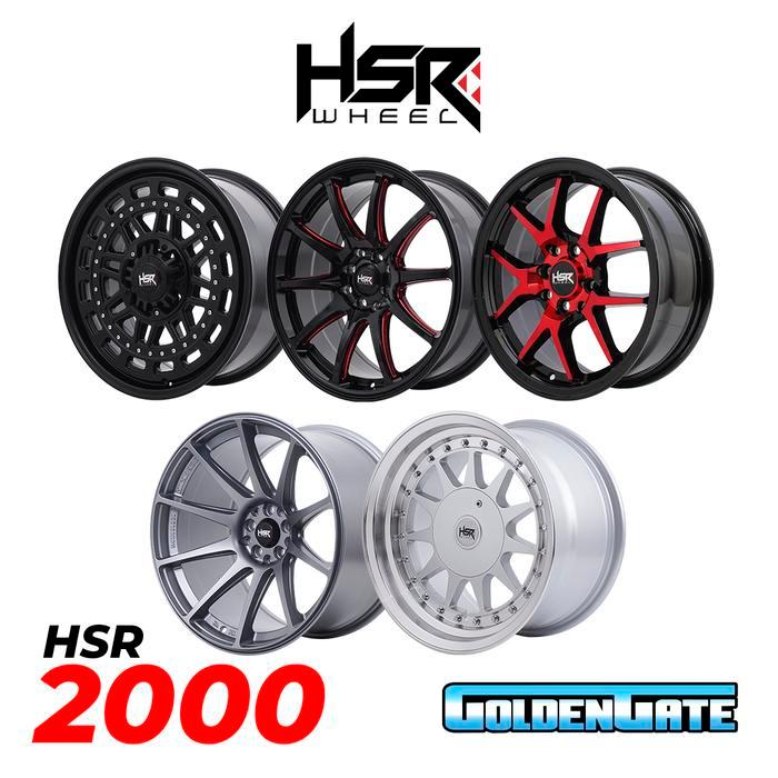 Diskon Velg Mobil R14 Sampai R22 Hsr Wheel - Hsr2000 Original