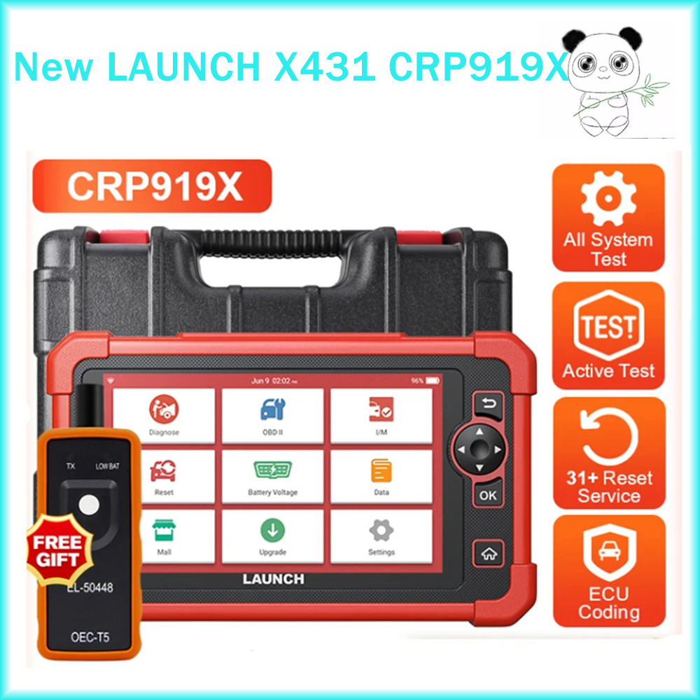 100% Original Launch x431 crp919x crp919 x crp 919x obd2 Ecu Coding