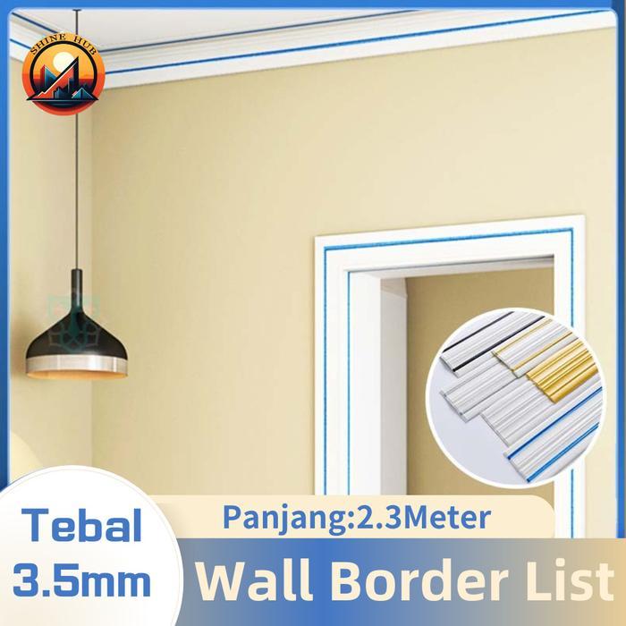 List Foam Wallpaper Foam 3D List Wall Border List 2.3 Meter Wallborder Foam 3D Walpaper List Foam