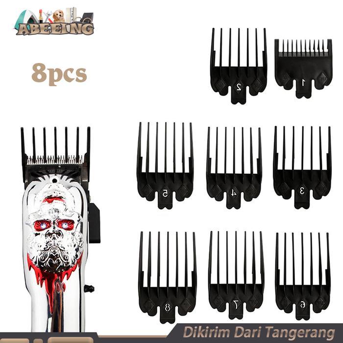 Isi 8 Guard Comb Tukang Cukur Sepatu Kliper Sepatu Clipper Limit Comb