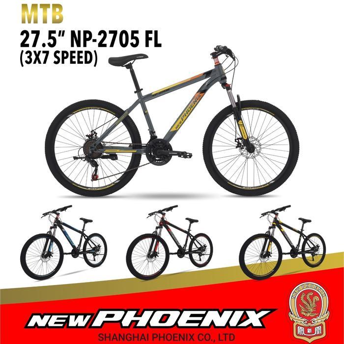 Sepeda Gunung Phoenix MTB 27.5 NP 2705 FL