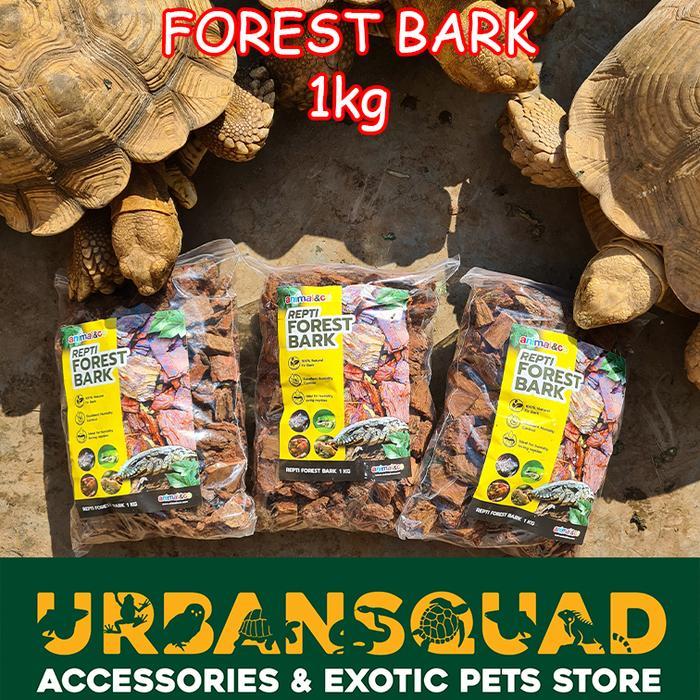 Viva - Forest Bark Alas Kandang Reptil Kura Kadal Tortoise Tegu Redfoot