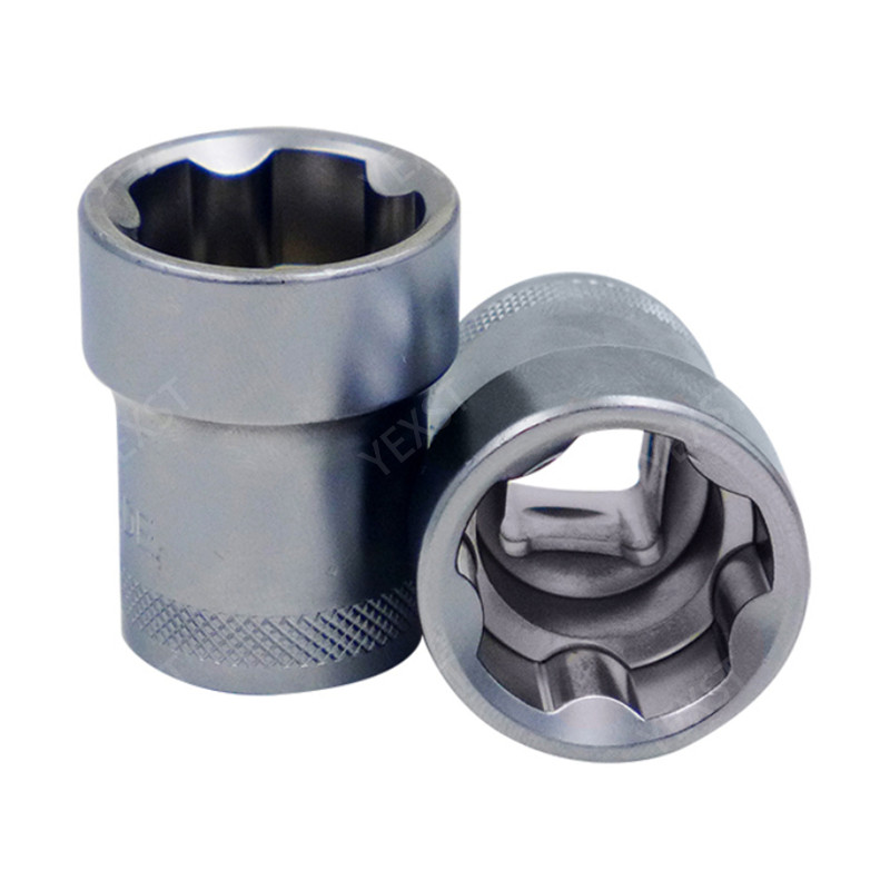 1pc Pentagonal Car Oil Pan Screw Socket Oil Pan Screw Removal Wrenches 5 Point Socket For Nissan