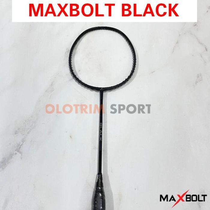 RAKET BADMINTON MAXBOLT BLACK ORIGINAL