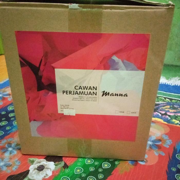 Premium Hosti Ayat + Anggur Perjamuan Set Original