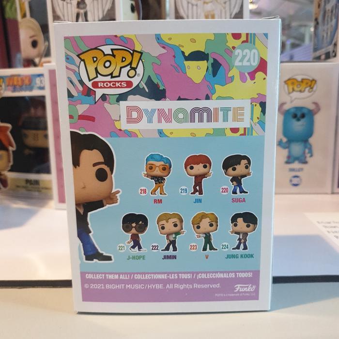 FUNKO POP BTS SUGA DYNAMITE