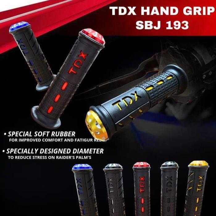 Handgrip Motor Variasi Handgrip Karet Tdx Empuk Mandalika Universal Semua Motor Mio Beat Supra