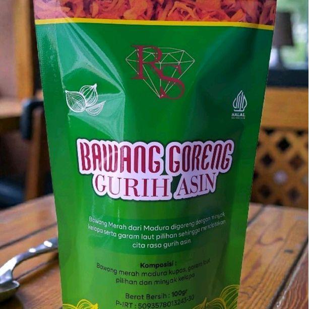 RS Bawang Merah Goreng Gurih Asin 100gr