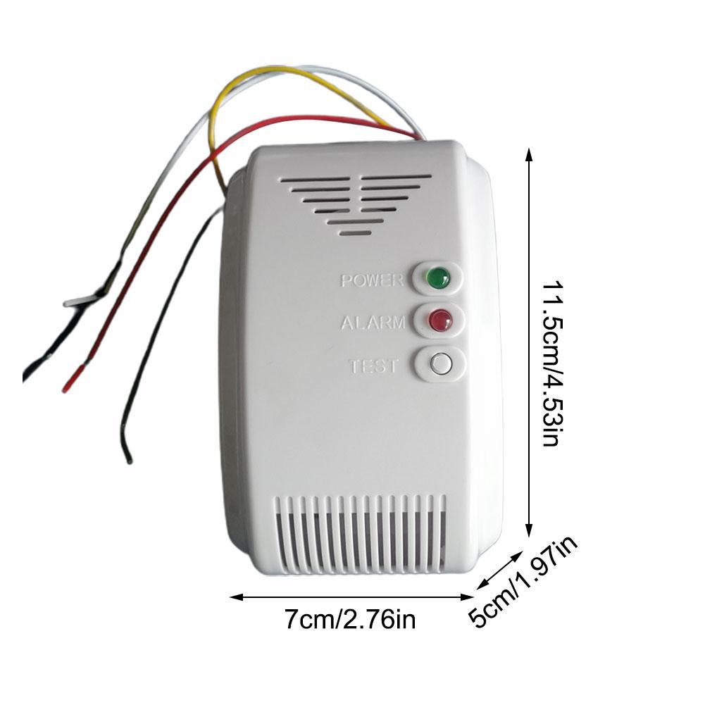 12V Propane Butane Sensor Gas Detector Natural Gas Alarm Sensor For Propane Butane LPG Natural Gas