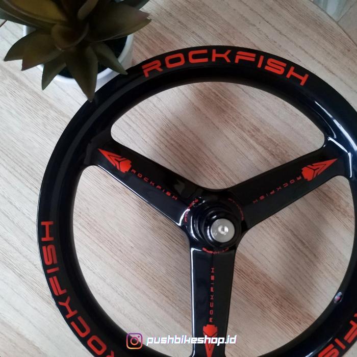 TERBARU Wheelset Carbon Rockfish - FT 3X
