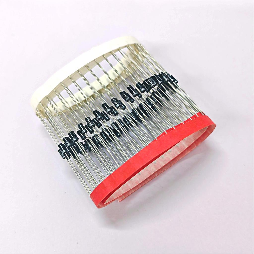 100/200PCS Piezas-diodo rectificador UF4007 FR107 FR207 RL207 1N4937 1N5392 1N5399 1N5817 1N5818