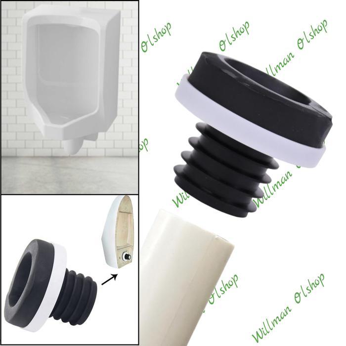 Gasket Urinoir Karet Gasket Seal Gasket Closet Duduk Tahan Lama Tinggi Drainase Urinoir Cincin Anti
