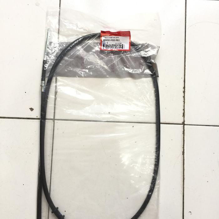 Kabel Rem Belakang Scoopy Esp K93 Ori Ahm 43450K93N01