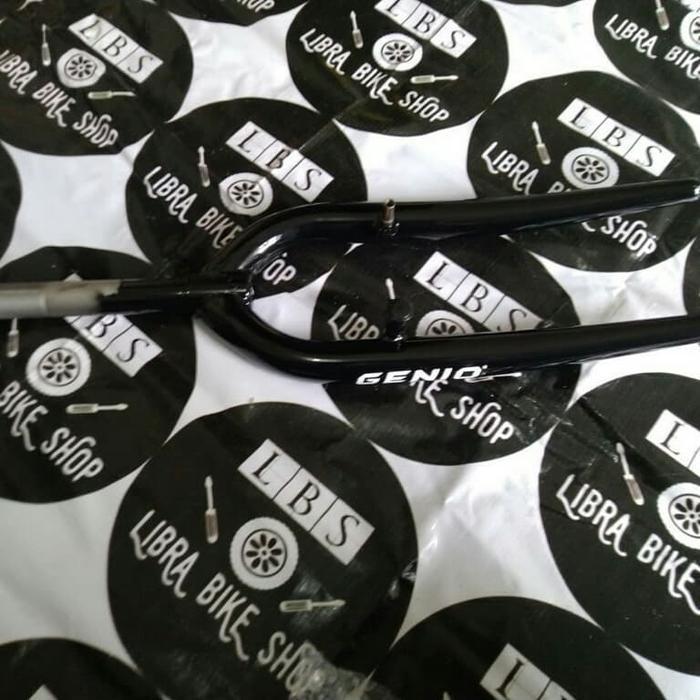 Pedalmaniaa- Fork Genio 26 Standar Hitam L Fork Mtb 26 Genio Standar