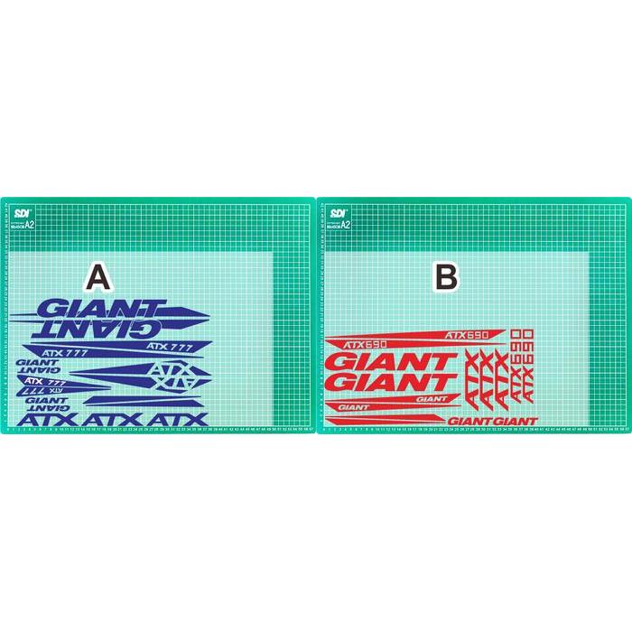 Ready cutting stiker sticker sepeda giant atx Terlariss