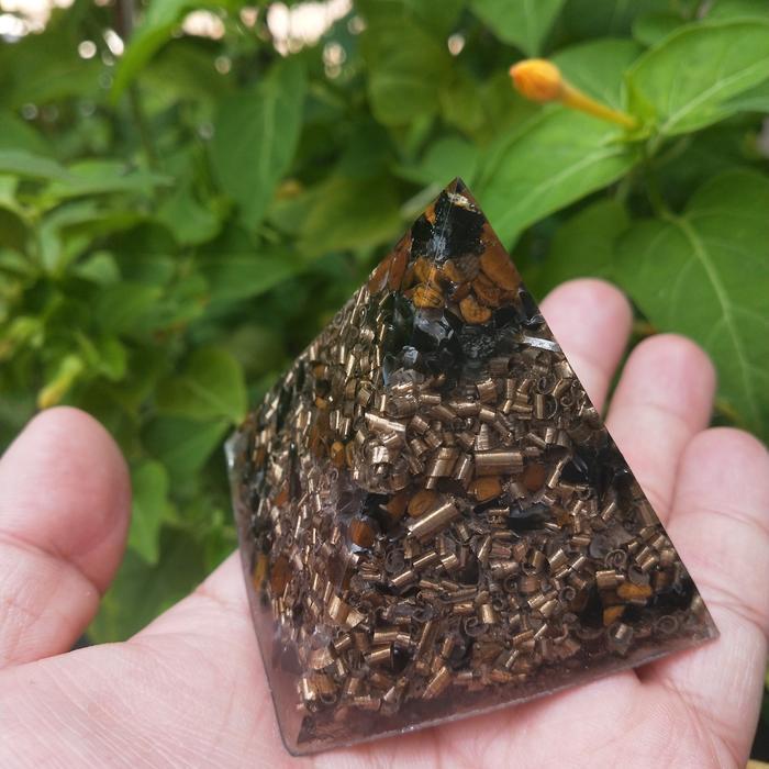 Ada Stok Mini Pyramid / Piramid Protection Orgonite