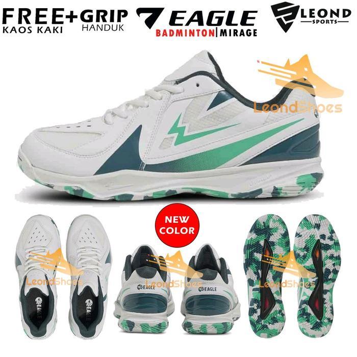 Victor Sports - Sepatu Badminton Eagle Mirage Warna Putih Original Sepatu Bulu Tangkis Eagle
