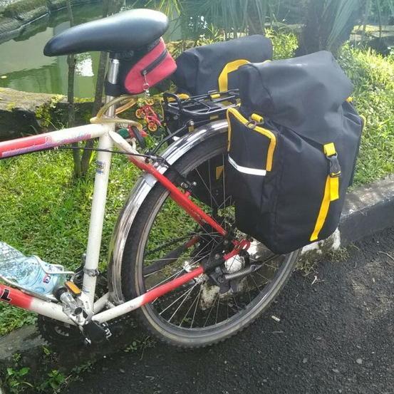 Polygon Bicycle - Tas Sepeda Touring Pannier Samping