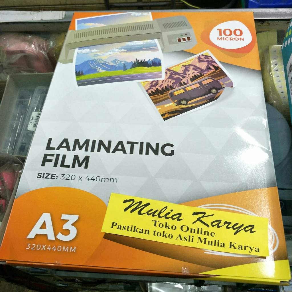 Laminating Film A3 Plastik Laminating A3 / pak