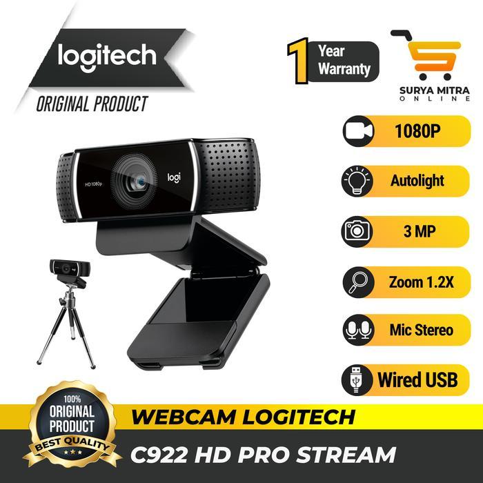 Logitech C922 / C 922 Pro Stream Webcam