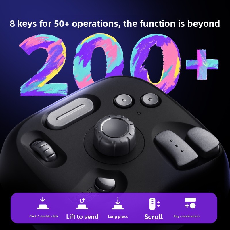 TourBox Lite Limited Edition Creative Console Keypad for Drawing Tablet, Photo Retouch & Color