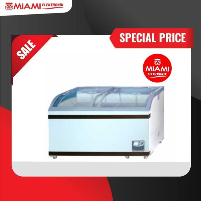 GEA SD-500BY Sliding Curve Glass Freezer