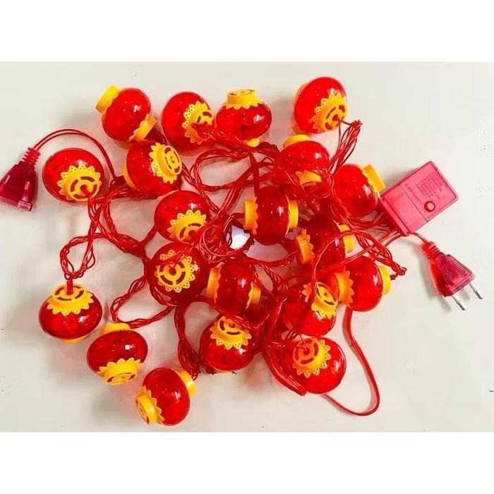 Lampu LED string hiasan lampu imlek/ornamen imlek/lampion imlek/lentera imlek