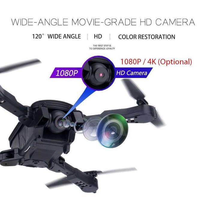 Promo Zwn Falcon Quadcopter Drone R8 Wifi Fpv Dual Camera 1080P - 1808