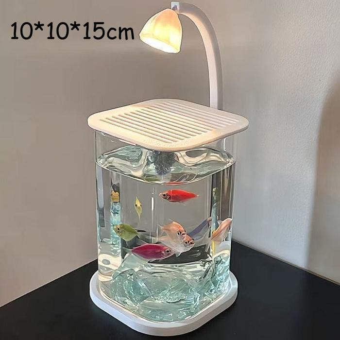 READY Aquarium Mini Fullset LED/Aquarium Mini/Aquarium /Aquarium Minimalis Fullset/Mini Transparent